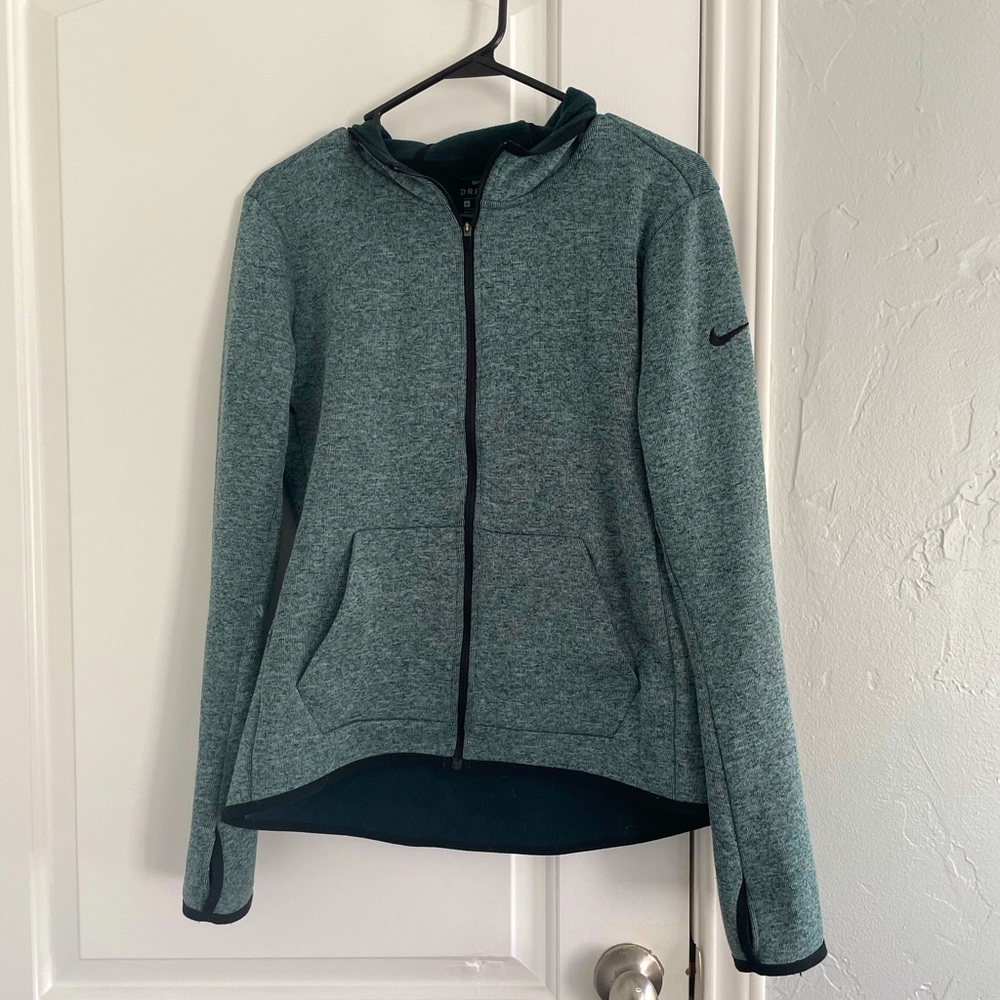 Nike fleece dri-fit jacket